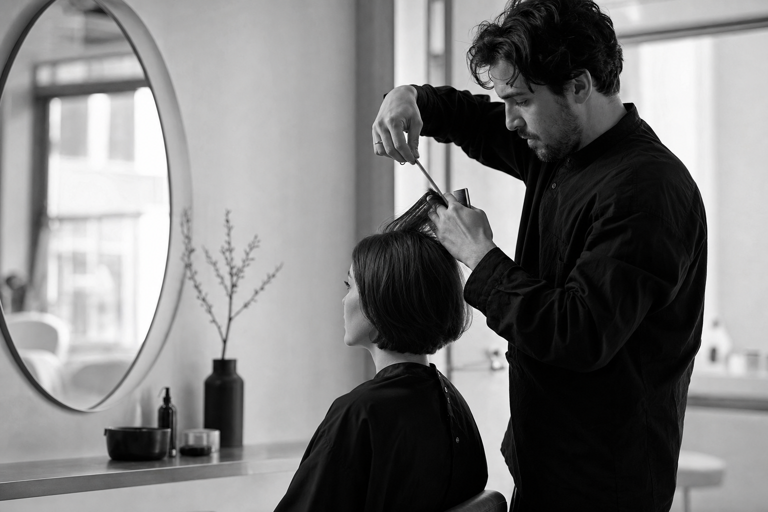 Coupe de cheveux femme — Coiffure Cynthia à Québec